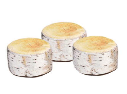 Forest School Bean Bag Stump Seats (set of 3)- Multiple Designs available