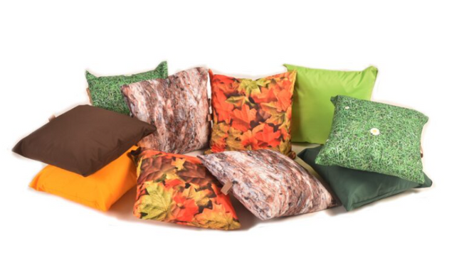 Forest School Mixed Cushions With Handles - Set of 10- Multiple Designs available