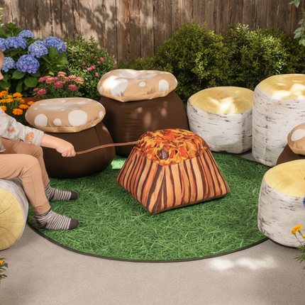Silver Birch Campfire Seating Set