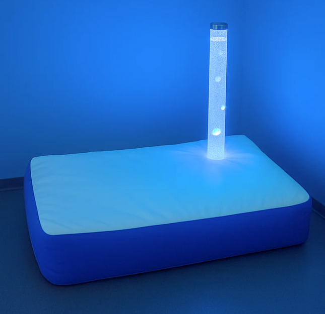 Bubble Tube Sensory Mattress (Bean Bag Fill)(1.4m X 1m X 250mm)