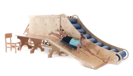 Sensory Integration Therapy Medium Roller Slide - 125cm x 74cm x 250 cm