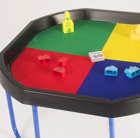 Tuff Tray Mat (Double Sided): Exploring Colour and Fractions