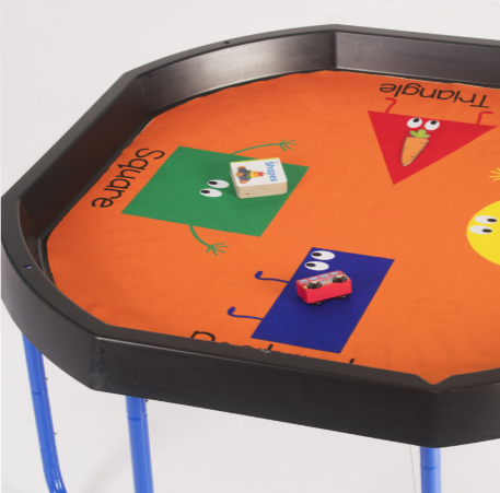 Tuff Tray Mat (Double Sided): Exploring Time and Shape
