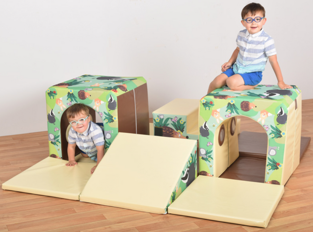 Soft Play Hide and Seek Soft Play Set (+ storage sacks)