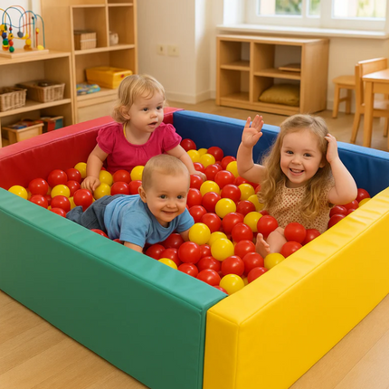 Soft Play Ball Pool Den Set