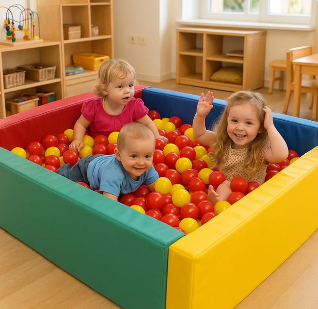 Soft Play Ball Pool Den Set