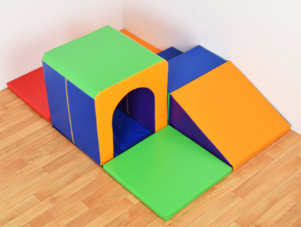 Soft Play Up & Over Set with Floor Mats - Multiple Designs available