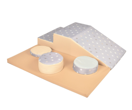 Safer-Play Explorer’s Steps soft play set with integrated safety floor mats- Multiple Designs available