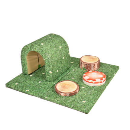 Soft Play Pack Away Tunnel & Stepping Stone