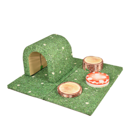 Soft Play Pack Away Tunnel & Stepping Stone