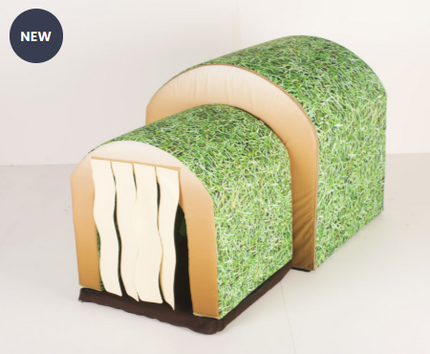 Soft Play Sensory Tunnels Set - Multiple Designs available