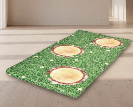 Safer Soft Play Stepping Logs Floor Mat