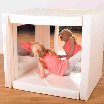 Sensory Mirror Soft Play Cube — Multiple colours available | Sensory Play | Soft Play | Classroom | Sensory Room