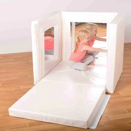 Sensory Mirror Soft Play Cube — Multiple colours available | Sensory Play | Soft Play | Classroom | Sensory Room