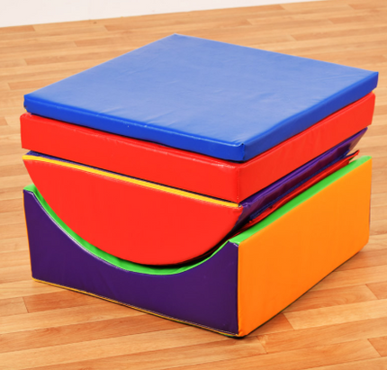 Triple Mirror Soft Play Set- Multiple Colours available
