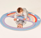 Soft Play Toddler Baby Rainbow Floor Mirror Mat