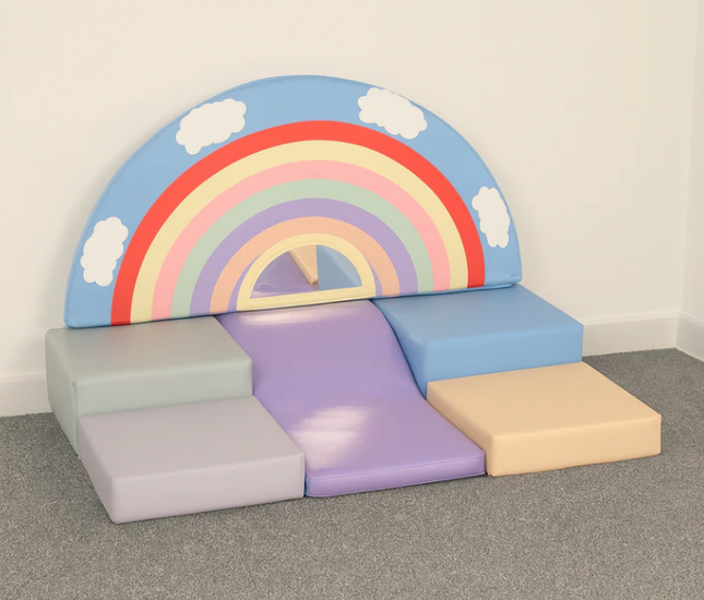 Rainbow Explorer Toddler Soft Play Set