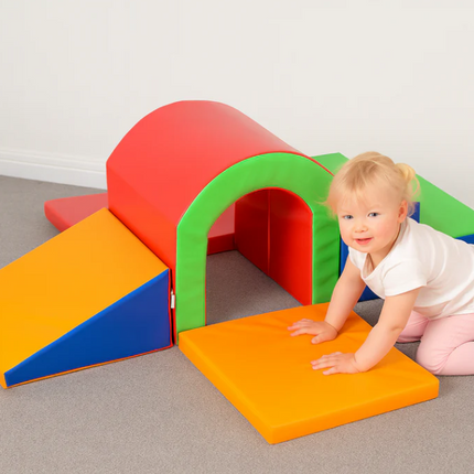 Soft Play Mini Tunnel Climber Soft Play Set