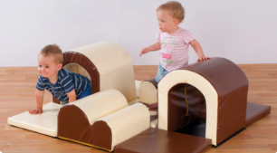Soft Play Toddler Tunnels & Bumps Set - Multiple Designs available