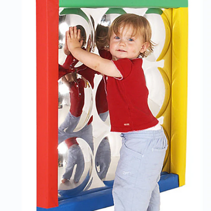 3 Bubble Sensory Safety Mirror with Padded Surround Frame- Small/Large