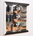 Multi-Sensory Safety Mirror with Padded Surround Frame- Multiple Colours available