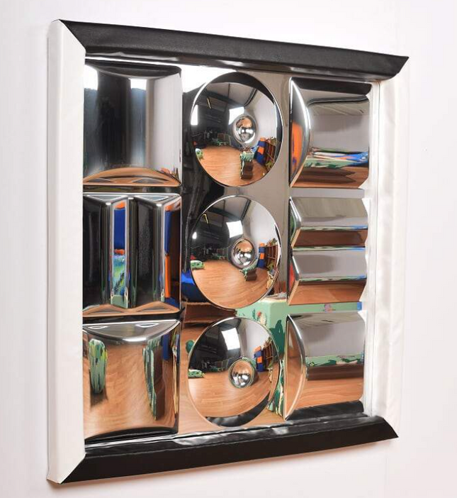 Multi-Sensory Safety Mirror with Padded Surround Frame- Multiple Colours available