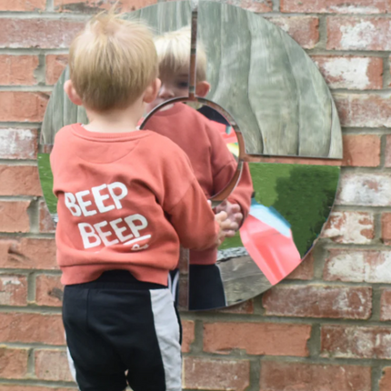 Round Window Safety Mirror | Sensory Mirror
