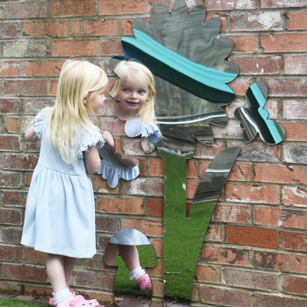 Flower Garden Safety Mirrors Set- Indoor/Outdoor use