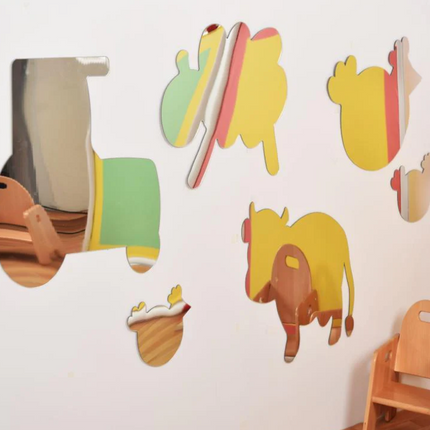 Farm Themed Safety Mirror Set- Indoor/Outdoor use | Sensory Mirror