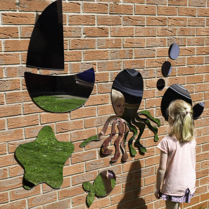 Sealife Safety Mirror Set- Indoor/Outdoor use | Sensory Mirror