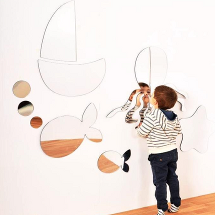 Sealife Safety Mirror Set- Indoor/Outdoor use | Sensory Mirror