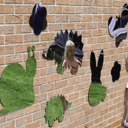 Woodland Animals Safety Mirror Set- Indoor/Outdoor use | Sensory Mirror