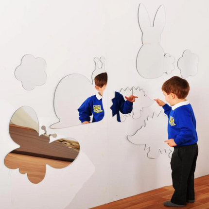Woodland Animals Safety Mirror Set- Indoor/Outdoor use | Sensory Mirror