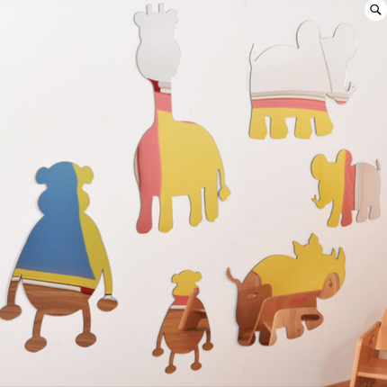 Safari Animal Safety Mirrors- Indoor/Outdoor use | Sensory Mirror