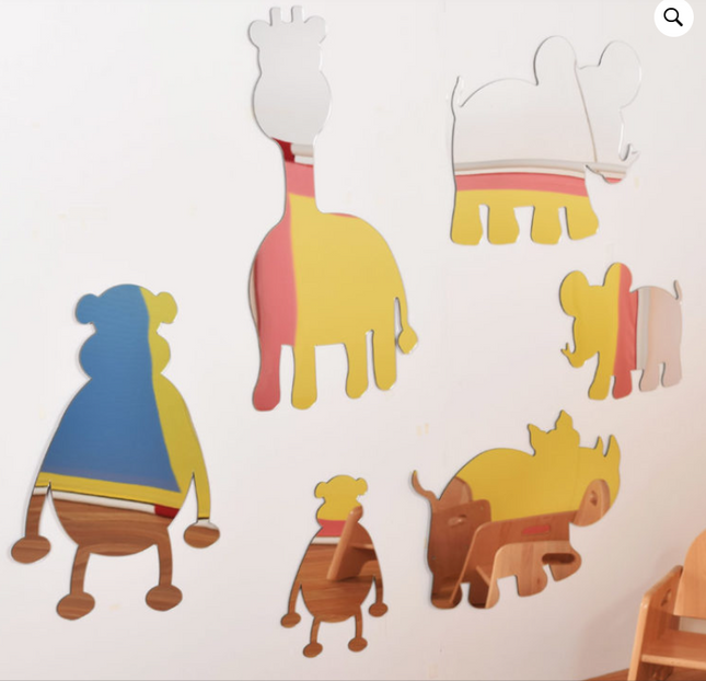Safari Animal Safety Mirrors- Indoor/Outdoor use | Sensory Mirror