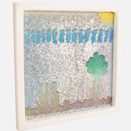 Flip Sequin Soft Padded Frame Board: Make a Picture- Small/Large | Sensory Play | Reversible Sequin