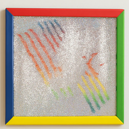 Sensory Flip Sequin Board Rainbow With Padded Frame- 2 Sizes/ Multiple Colours