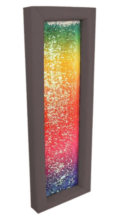 Flip Sequin Board: Rainbow with Padded Surround Frame — Multiple Colours available | Sensory Play | Reversible Sequin | Soft Play | Classroom | Sensory Room