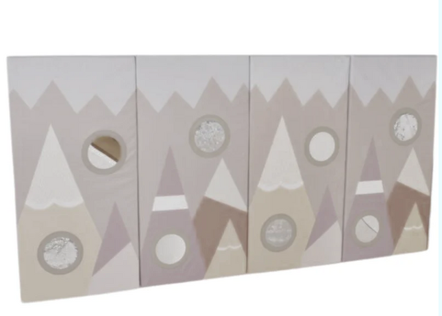 Set of 4 Misty Mountain Wall Pads + Optional Floor Mats