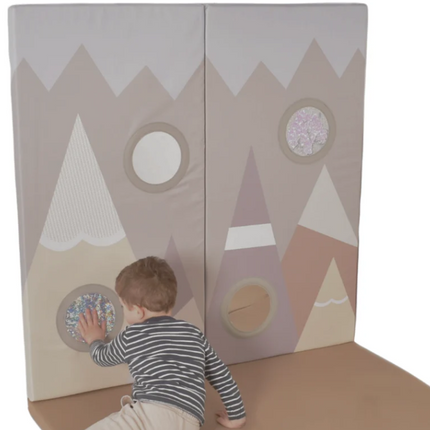 Set of 2 Misty Mountain Soft Wall Pads Only