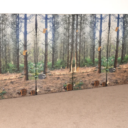 Set of 4 Woodland Soft Wall Pads + Mat(s) Options | Soft Play | Safety Padding | Nature