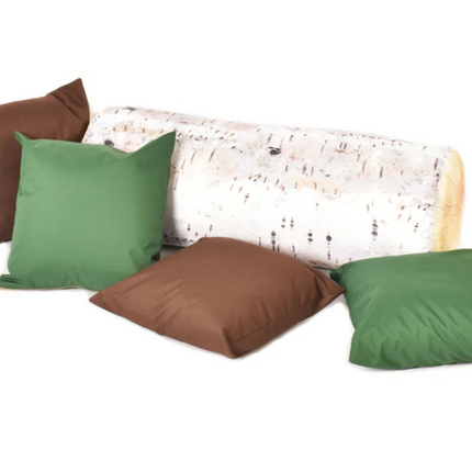 Set of 2 Woodland Wall Pads + Mat/Cushion Set Options | Soft Play | Safety Padding | Nature