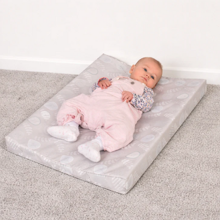 Baby Changing Mat With Non-Split Seams- Purple or Leaf Design