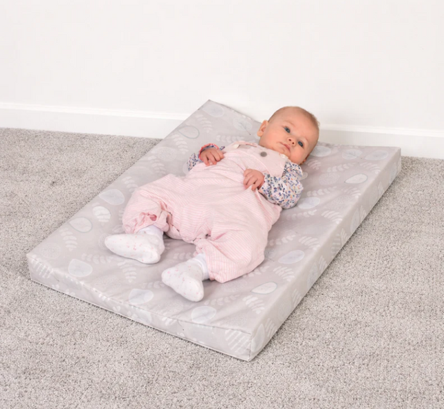 Baby Changing Mat With Non-Split Seams- Purple or Leaf Design