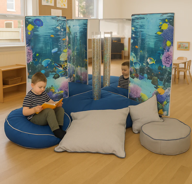 Aquarium Bubble Tube Sensory Nurture Corner