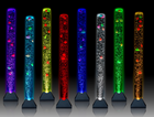 Sensory Colour Changing Bubble Tube Square Base - 120cm  + Optional Bracket