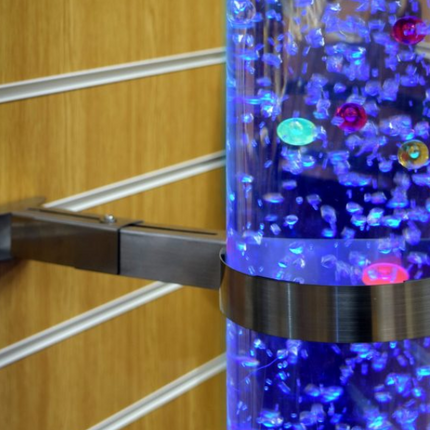 Large Bubble Tube Wall Bracket- for 15cm Diameter Bubble Tubes