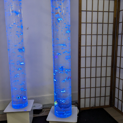 Sensory Bubble Colour Changing Tube- 2 Sizes - 120cm/150cm - Wireless Remote Controller Options