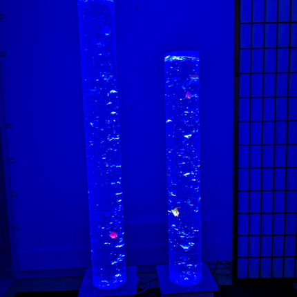 Sensory Bubble Colour Changing Tube- 2 Sizes - 120cm/150cm - Wireless Remote Controller Options