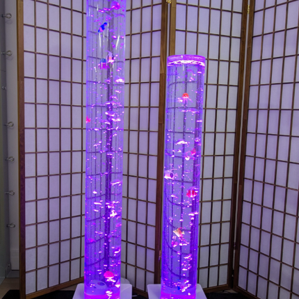 Sensory Bubble Colour Changing Tube- 2 Sizes - 120cm/150cm - Wireless Remote Controller Options
